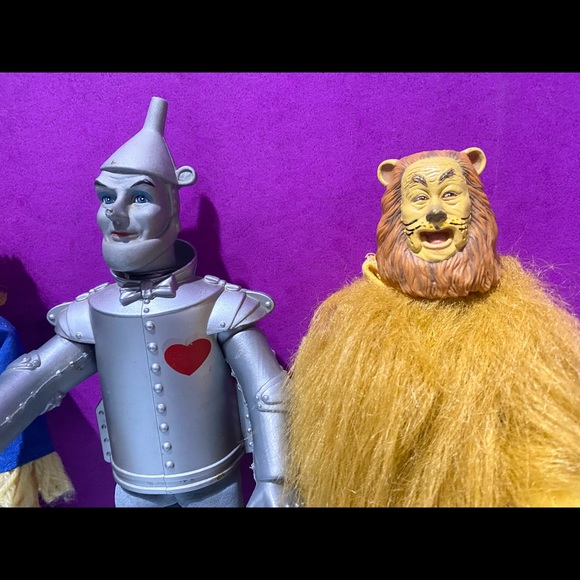 WIZARD OF OZ VINTAGE 1980s & 1990s COLLECTABLE POSABLE DOLL BUNDLE  OF 4  11.5” - Picture 14 of 16